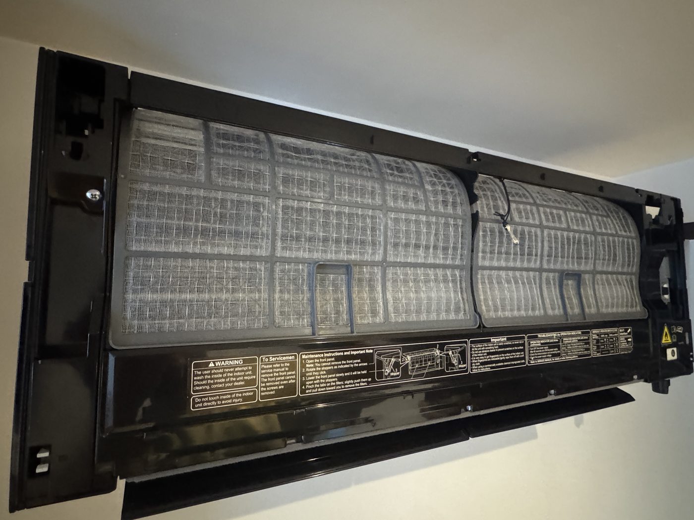 Remontage de l'enveloppe nettoyée