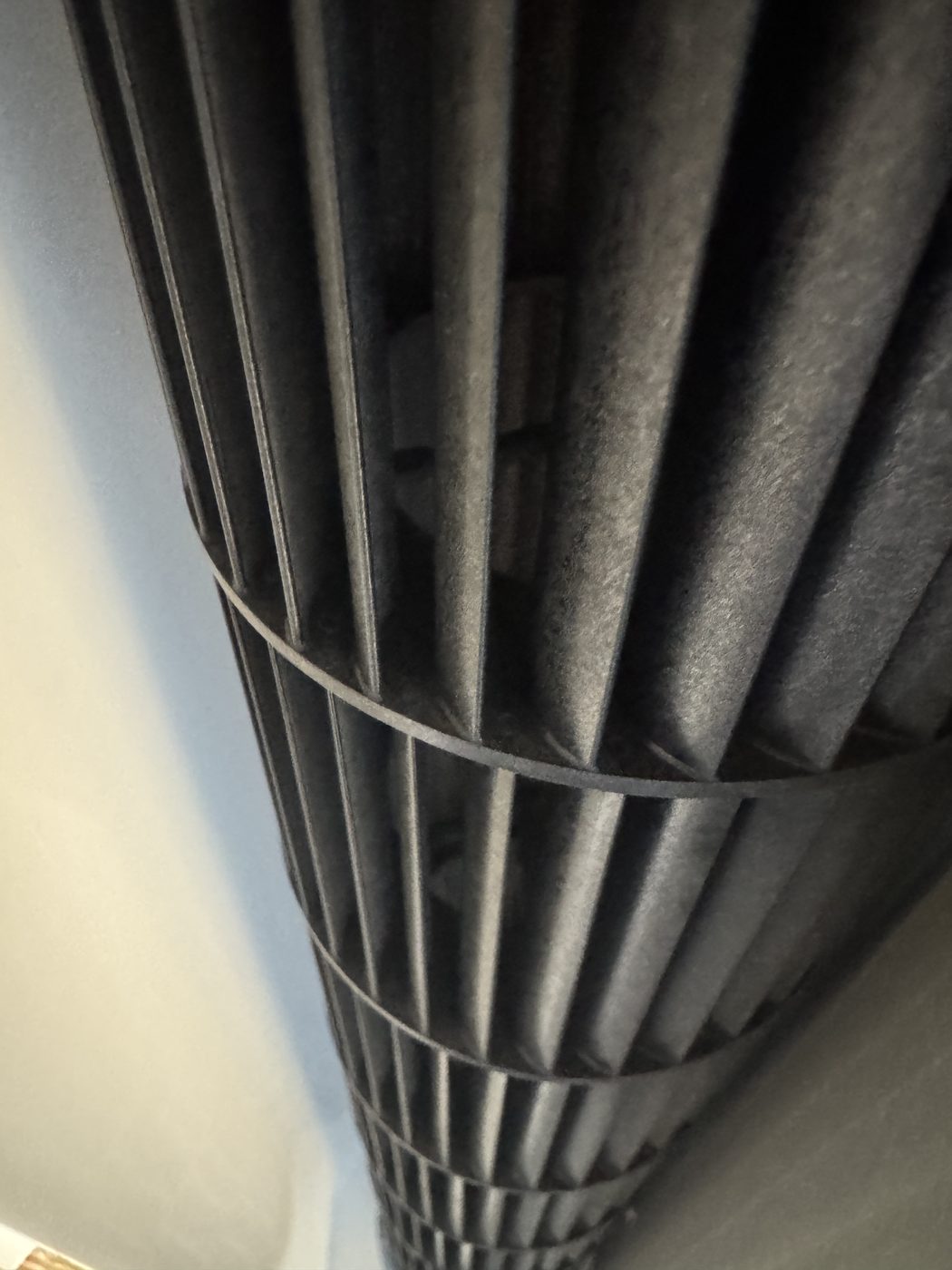 Turbine de soufflage propre après nettoyage vapeur