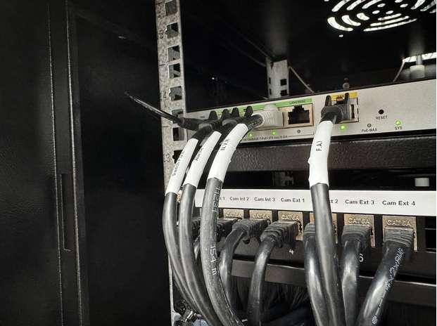 Réseaux informatiques — baie réseau