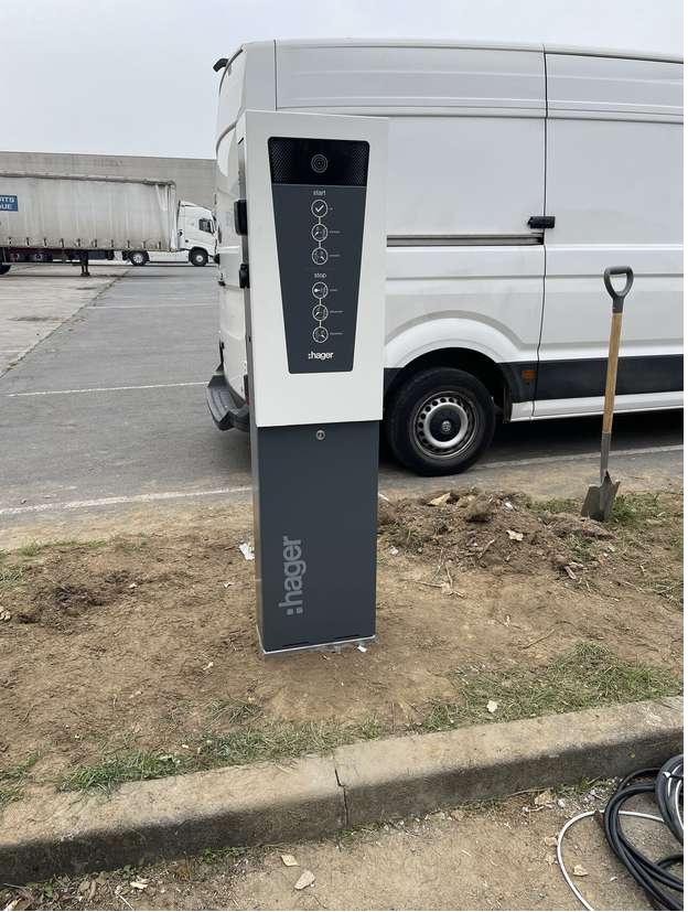 Borne IRVE — borne extérieure