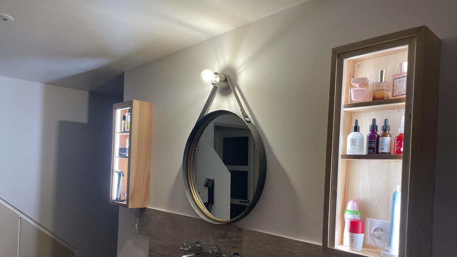 Éclairage d'une salle de bain